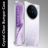 For Vivo X200T Shockproof Crystal-Clear Back Cover (Drop & Camera Protection | Hard Polycarbonate)