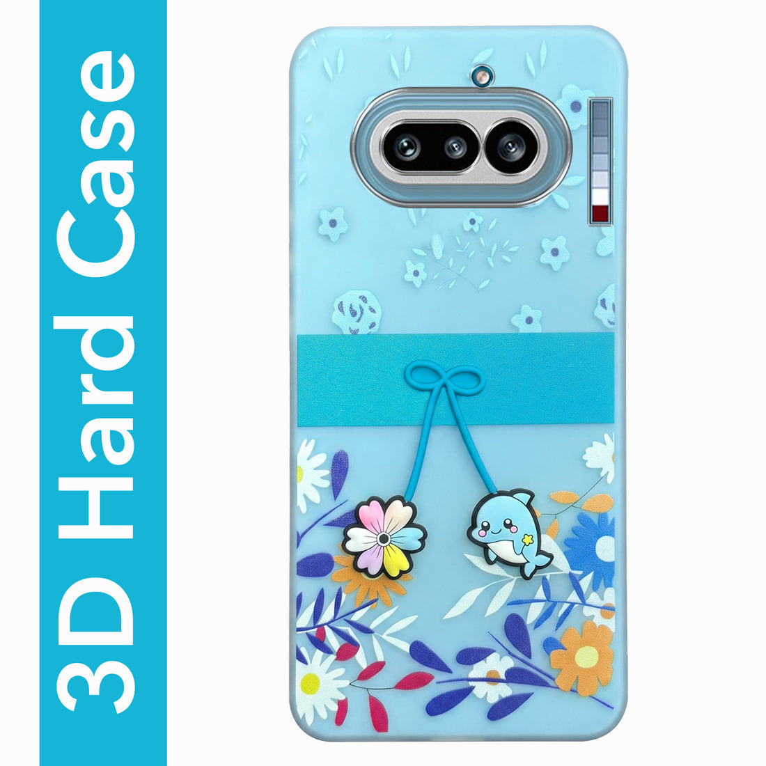 For Nothing Phone 4A 5G Back Cover Case (3D Cute Cartoons | Hard Back Side Soft | Matte Premium Finish | HD Printing)