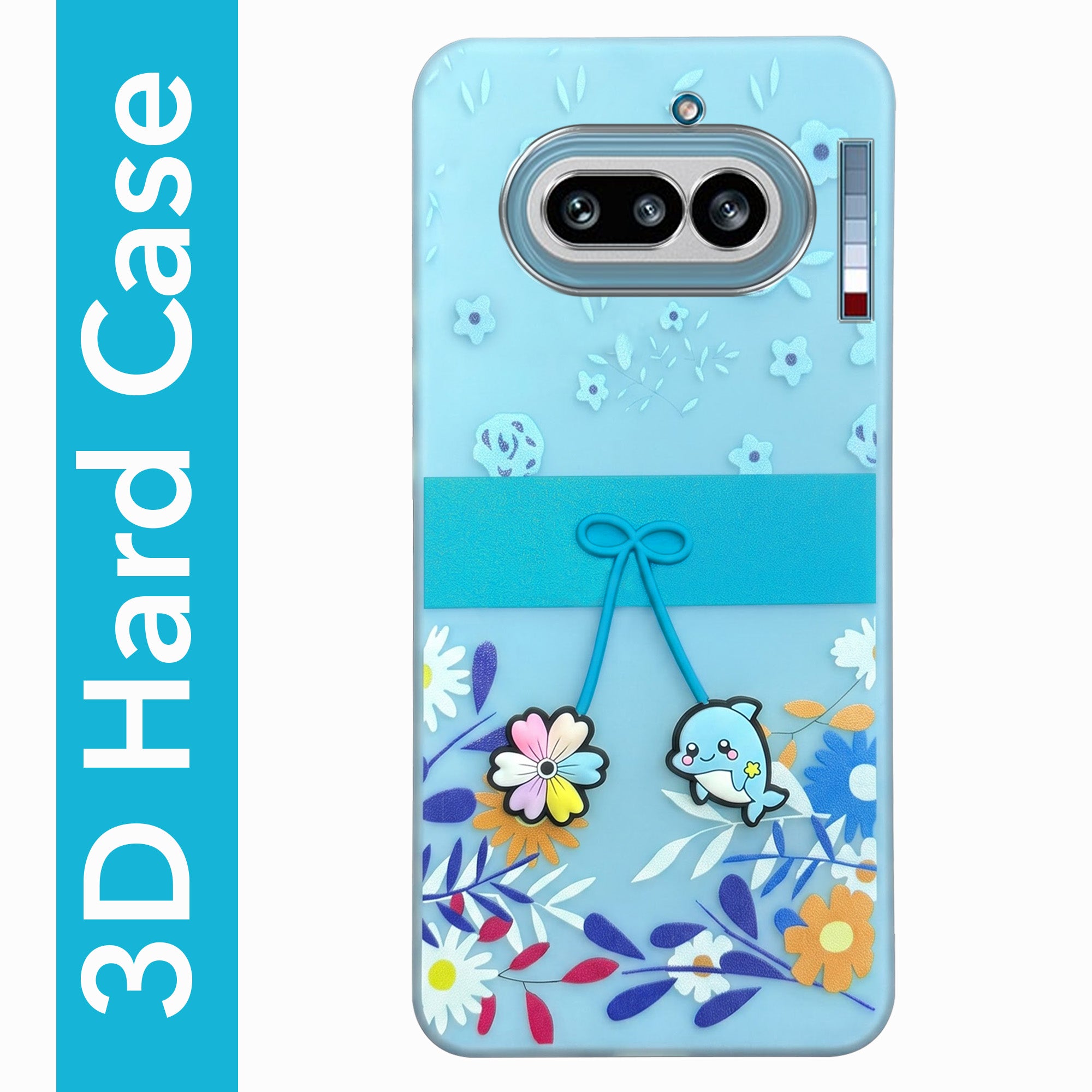 For Nothing Phone 4A 5G Back Cover Case (3D Cute Cartoons | Hard Back Side Soft | Matte Premium Finish | HD Printing)