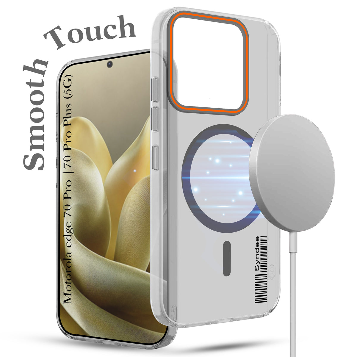 For Motorola Edge 70 Pro | Edge 70 Pro Plus Back Cover Case (Soft Touch | Camera Bump Protection | MagSafe Compatible | Matte Finish)