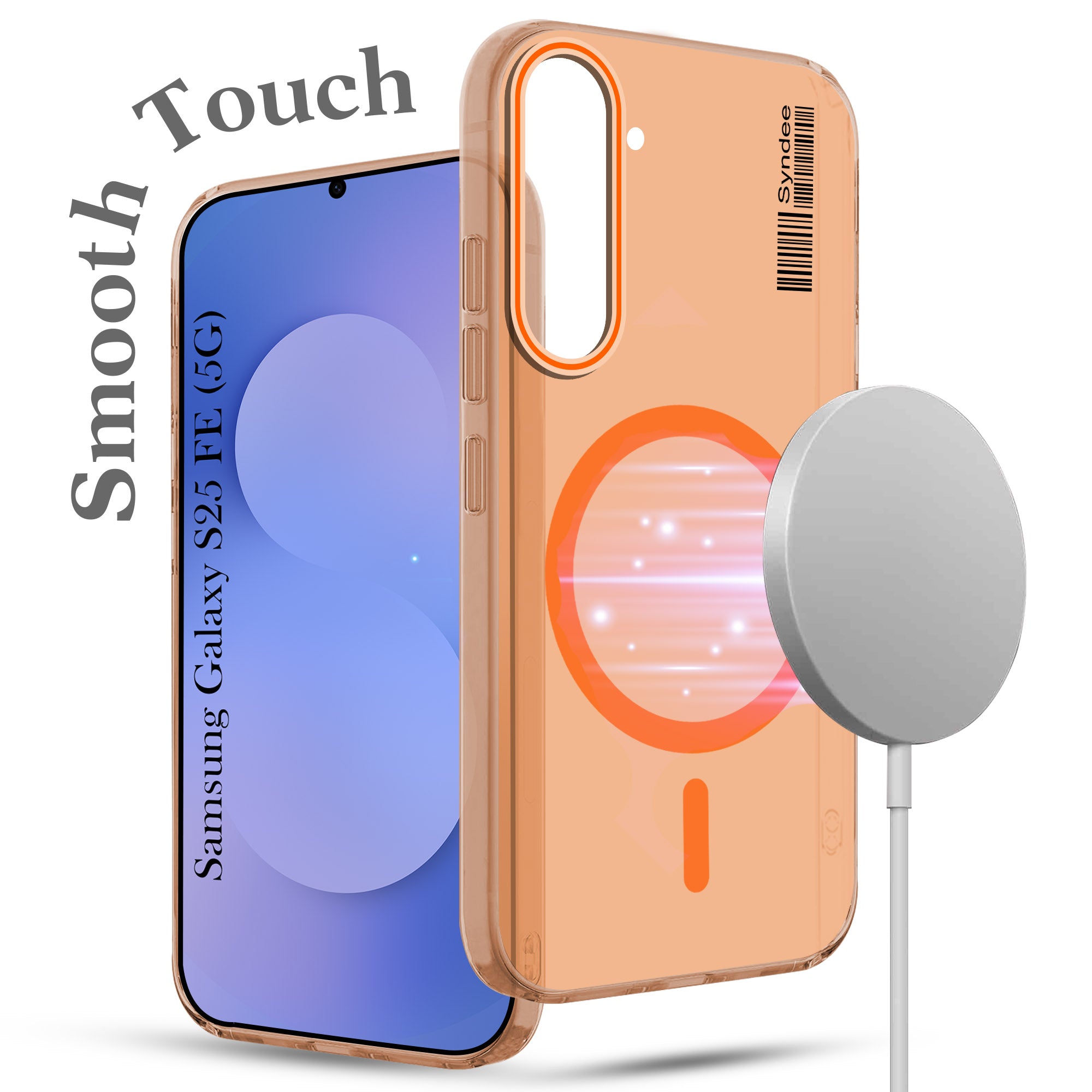 For Samsung Galaxy S25 FE Back Cover Case (Soft Touch | Camera Bump Protection | MagSafe Compatible | Matte Finish)