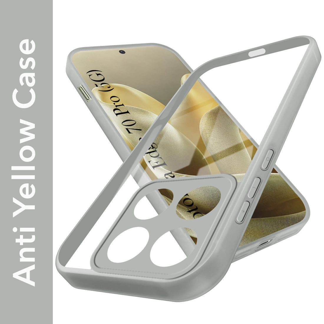 For Motorola Moto Edge 70 Pro Back Cover Case Ultra-Hybrid (Lifetime Anti Yellow | Anti Scratch | Crystal Clear Shockproof)