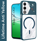 For Oppo A5 5G Back Cover Case Lifetime Anti-Yellow Clear (Camera Protection | Side Grip | Wireless MagSafe Compatible)