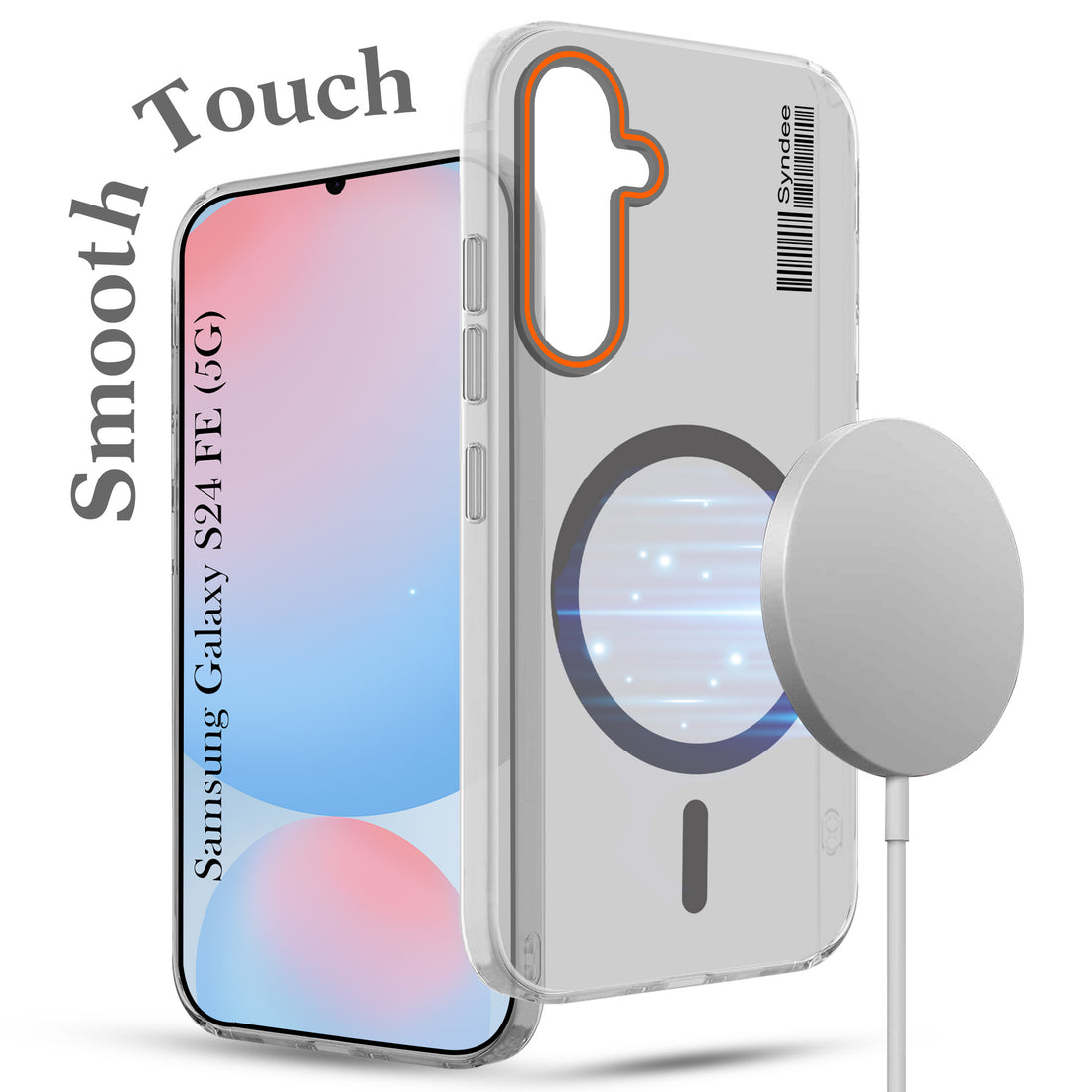 For Samsung Galaxy S24 FE Back Cover Case (Soft Touch | Camera Bump Protection | MagSafe Compatible | Matte Finish)