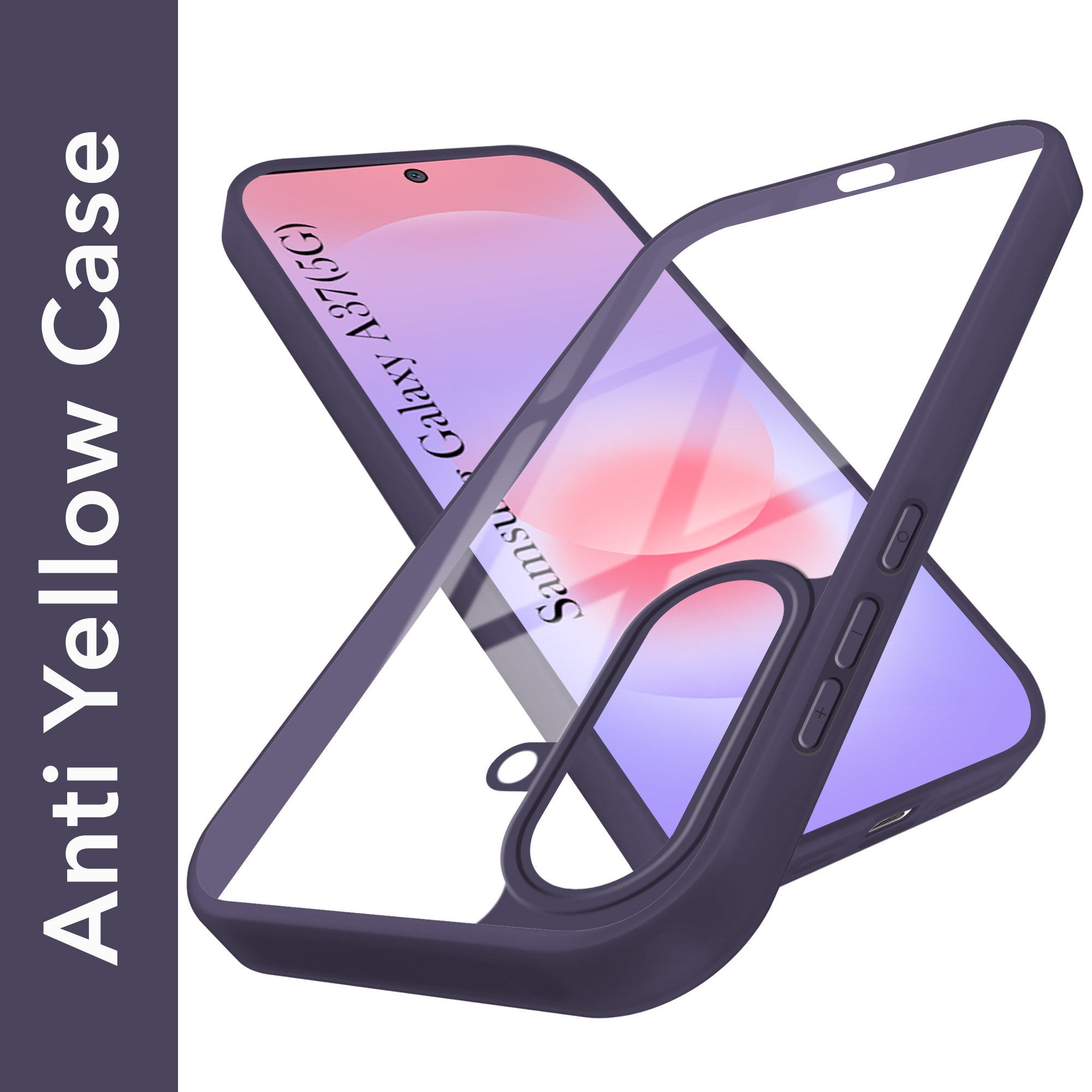 For Samsung Galaxy A37 5G Back Cover Case Ultra-Hybrid (Lifetime Anti Yellow | Anti Scratch | Crystal Clear Shockproof)