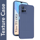 For Vivo T1 5G Back Cover Case (Liquid Silicone | Side Grip | Camera Protection)