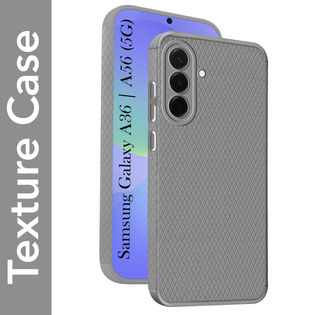 For Samsung Galaxy A36 5G | Galaxy A56 5G Back Cover Case (Liquid Silicone | Side Grip | Camera Protection)