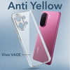 For Vivo V60e Back Cover Case Lifetime Anti-Yellow Clear (Sleek Hard Crystal | Shockproof and Camera Protection)