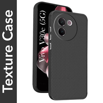 For Vivo V30e 5G Back Cover Case (Liquid Silicone | Side Grip | Camera Protection