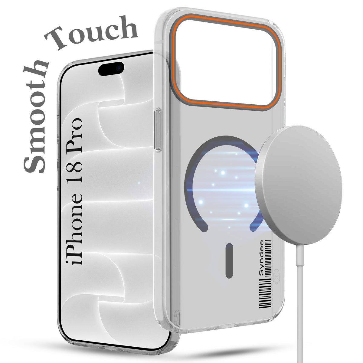 For Apple iPhone 18 Pro Back Cover Case (Soft Touch | Camera Bump Protection | MagSafe Compatible | Matte Finish)