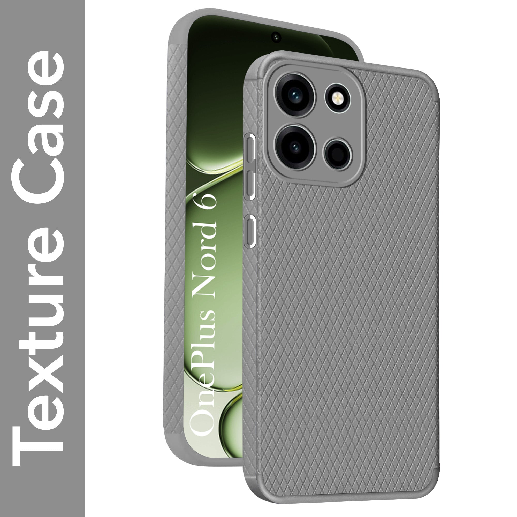 For Oneplus Nord 6 Back Cover Case Liquid Silicone (Camera Protection | Side Grip Texture | Soft and Flexible)