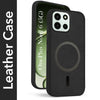 For OnePlus Nord 6 Back Cover Case Leather Finish (MagSafe Compatible Wireless Charging | Soft Touch | Camera Bump Protection)