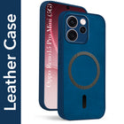 For Oppo Reno15 Pro Mini 5G | Oppo Reno 15 Pro Mini 5G Back Cover Case  Leather Finish  (MagSafe Compatible Wireless Charging | Soft Touch | Camera Bump Protection)