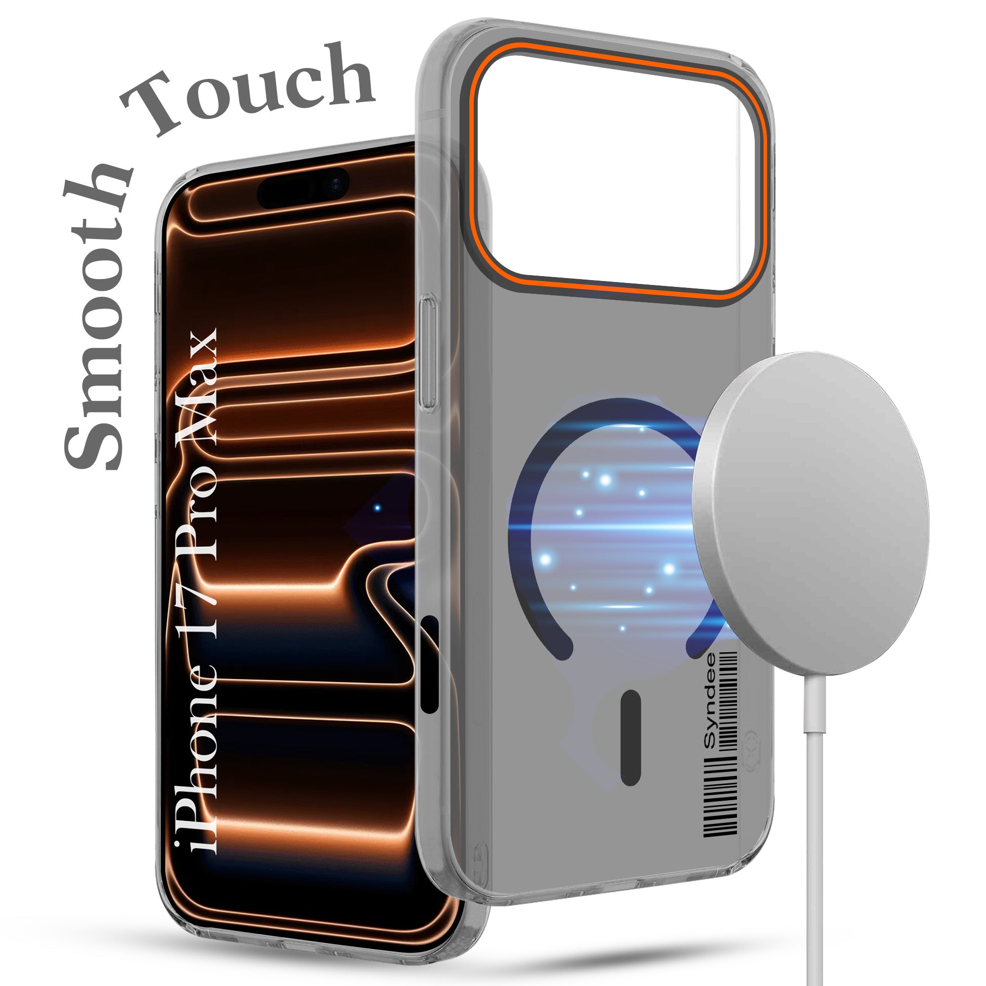 For Apple iPhone 17 Pro Max Back Cover Case (Soft Touch | Camera Bump Protection | MagSafe Compatible | Matte Finish)