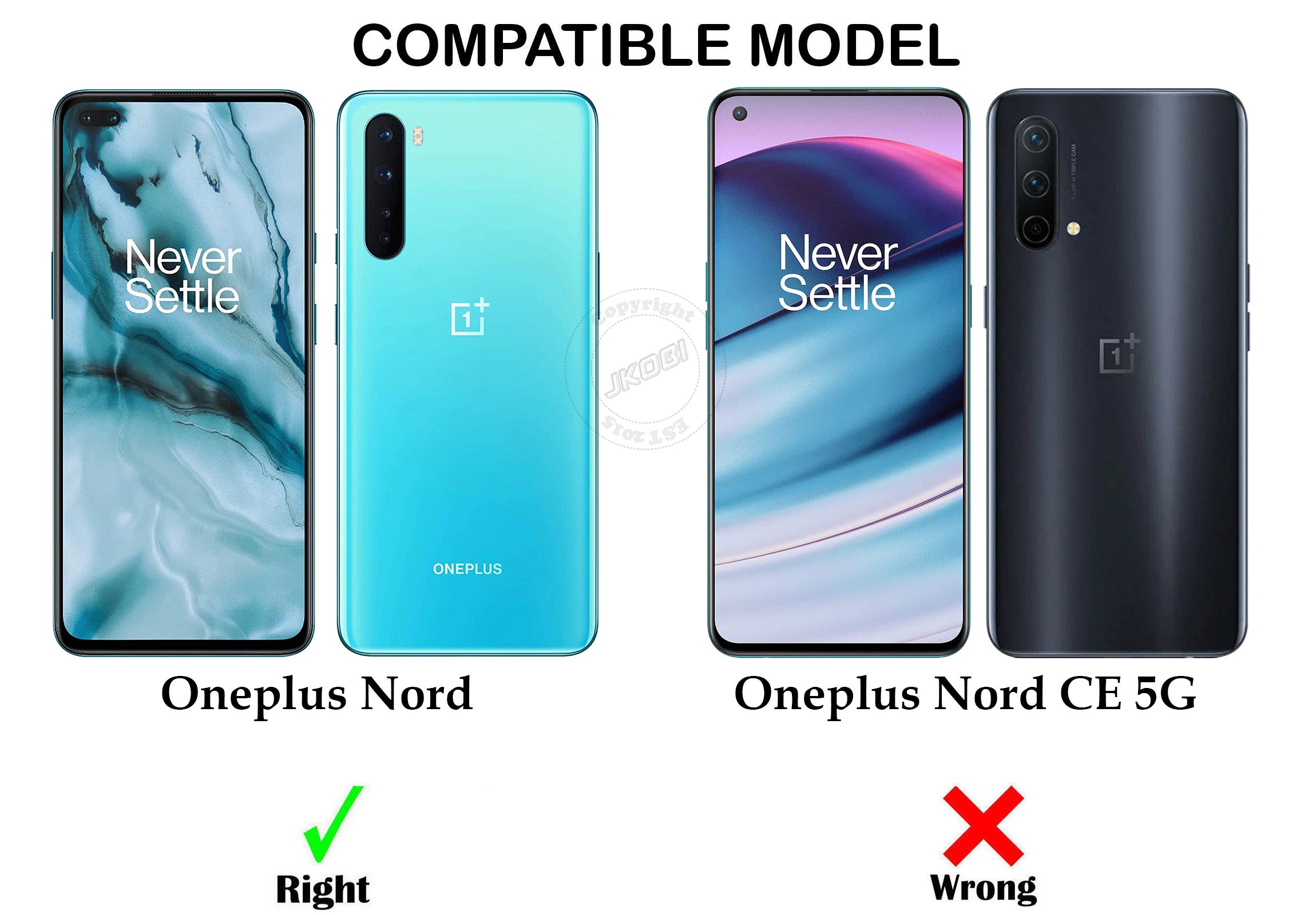 For Oneplus Nord Back Case Cover Crystal Anti Yellow (Unbreakable PC | MagSafe Wireless Charging Support |Camera Protection Bump)