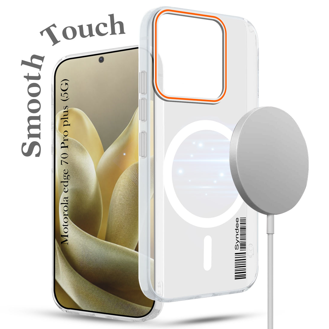 For Motorola Edge 70 Pro | Edge 70 Pro Plus Back Cover Case (Soft Touch | Camera Bump Protection | MagSafe Compatible | Matte Finish)