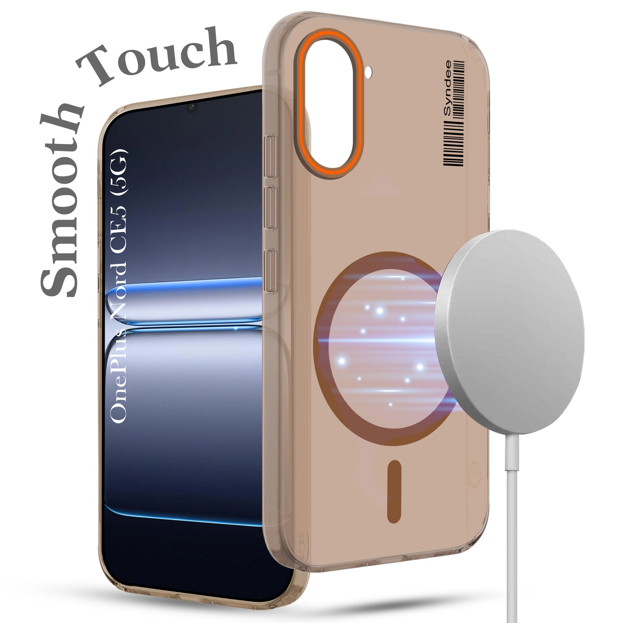 For Oneplus Nord CE 5 Back Cover Case (Soft Touch | Camera Bump Protection | MagSafe Compatible | Matte Finish)