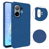 For Vivo V60 | Vivo T4 Pro Back Cover Case (Glass Like Camera Protection | Leather Feel | Minimalist Professional Grip)
