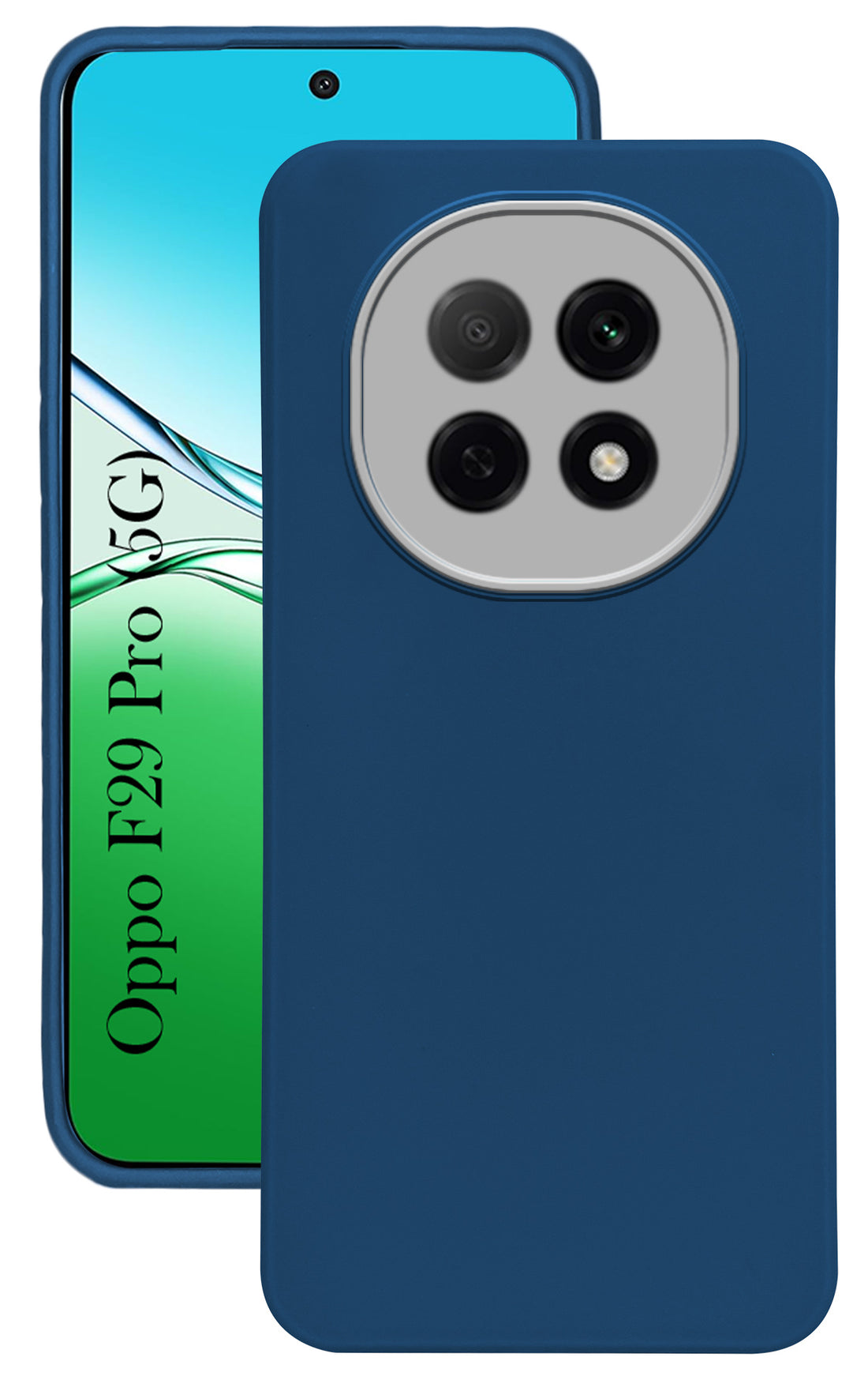 For Oppo F29 Pro Back Cover Case ( Dual Color Matte Finish | Full Camera Protection | Sleek and Professional)