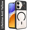 For Vivo Y05 4G | Vivo T5 Lite 5G Back Cover Case Lifetime Anti-Yellow Clear (Camera Protection | Side Grip | Wireless MagSafe Compatible)