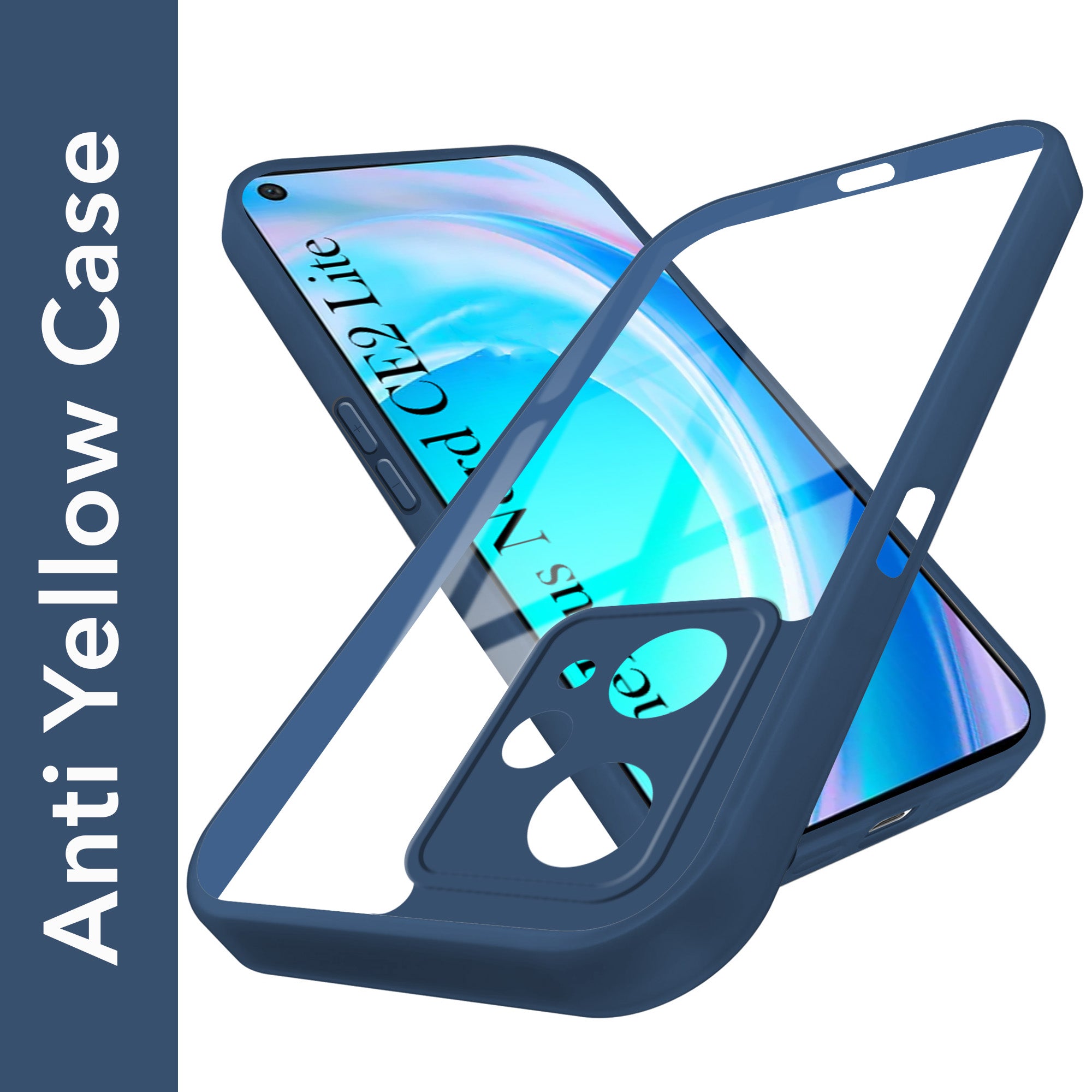 For OnePlus Nord CE 2 Lite 5G Back Cover Case Ultra-Hybrid(Lifetime Anti Yellow | Anti Scratch | Crystal Clear Shockproof)