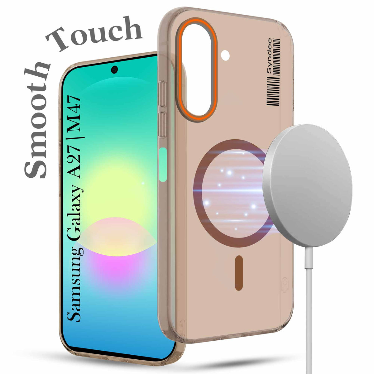 For Samsung Galaxy A27 5G | Samsung M47 5G Back Cover Case (Soft Touch | Camera Bump Protection | MagSafe Compatible | Matte Finish)