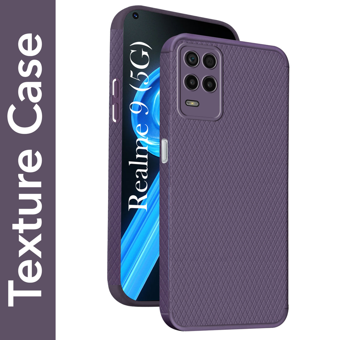 For Realme 9 5G Back Cover Case (Liquid Silicone | Side Grip | Camera Protection)