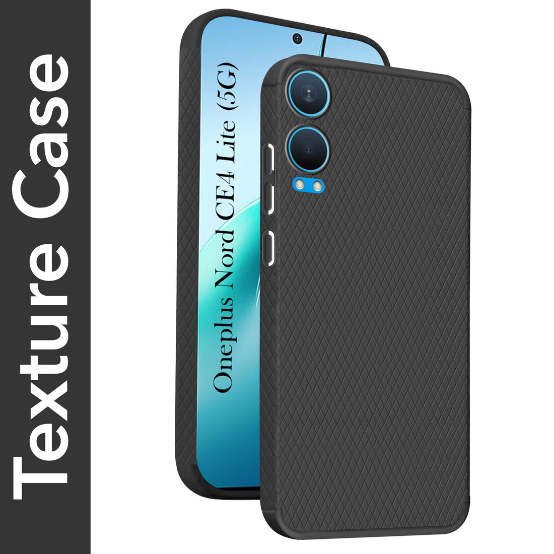 For OnePlus Nord CE 4 Lite Back Cover Case (Liquid Silicone | Side Grip | Camera Protection)