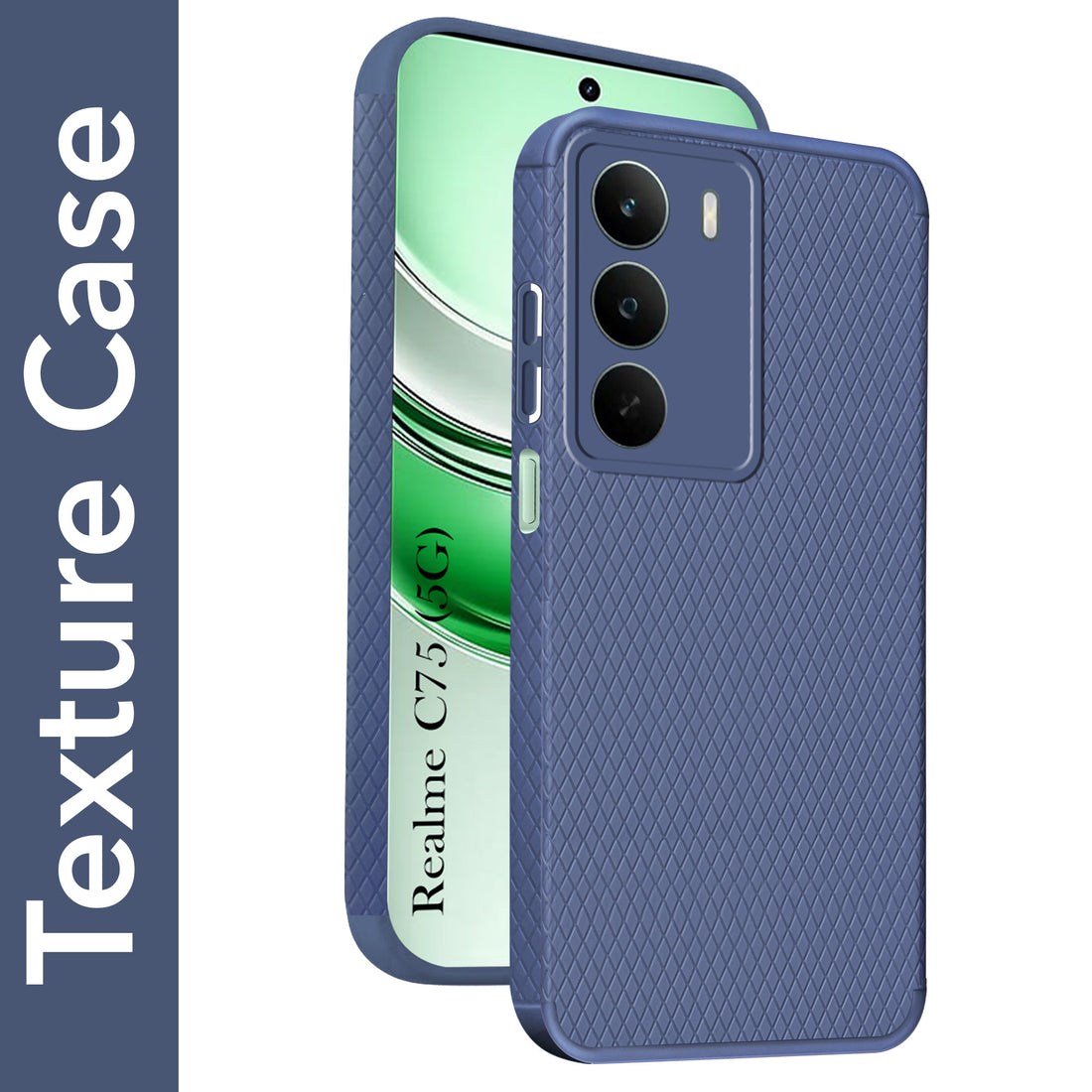 For Realme C75 5G Back Cover Cas (Liquid Silicone | Side Grip | Camera Protection)