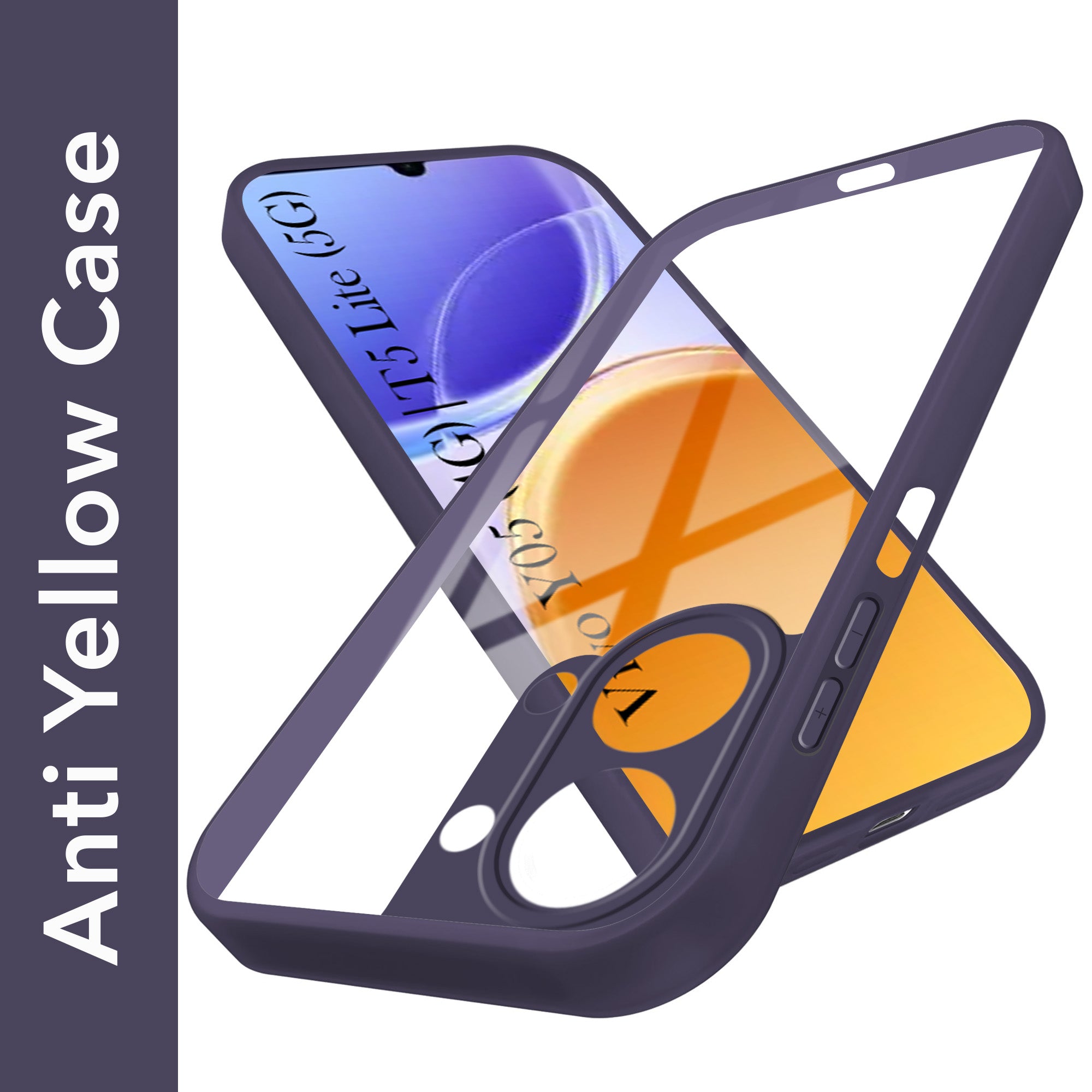 For Vivo Y05 (4G) | Vivo T5 Lite (5G)  Back Cover Case Ultra-Hybrid (Lifetime Anti Yellow | Anti Scratch | Crystal Clear Shockproof)