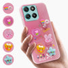 For Motorola Moto G67 Power | G57 Power Back Cover Case (3D Cute Cartoons | Hard Back Side Soft | Matte Premium Finish | HD Printing)