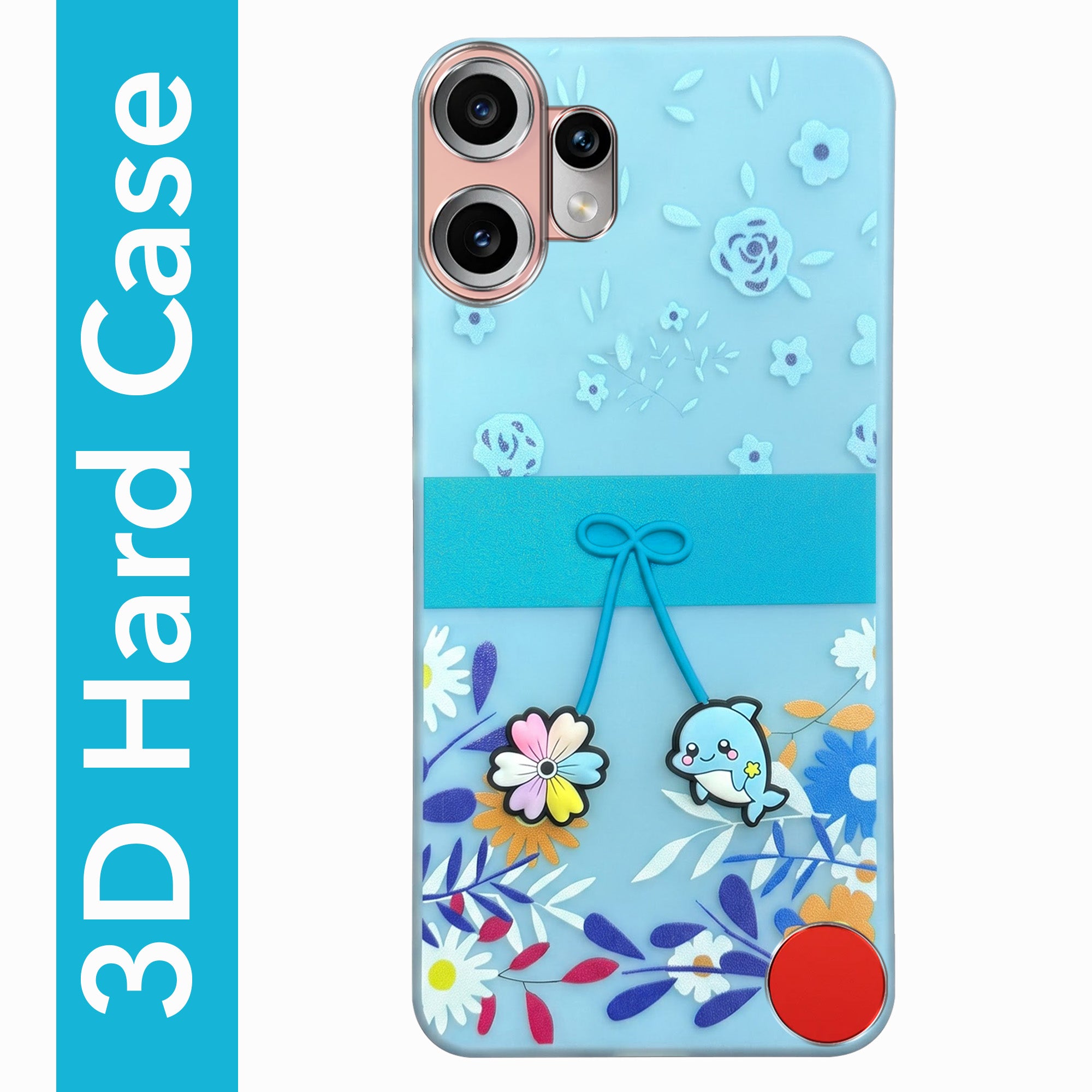 For Nothing CMF Phone 2 Pro Back Cover Case (3D Cute Cartoons | Hard Back Side Soft | Matte Premium Finish | HD Printing)