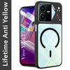 For Vivo Y22 | Vivo Y22s Back Cover Case Lifetime Anti-Yellow Clear (Camera Protection | Side Grip | Wireless MagSafe Compatible)