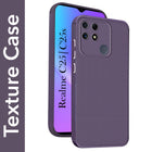 For Realme C25 | C25s Back Cover Case Liquid Silicone (Camera Protection | Side Grip Texture | Soft and Flexible)