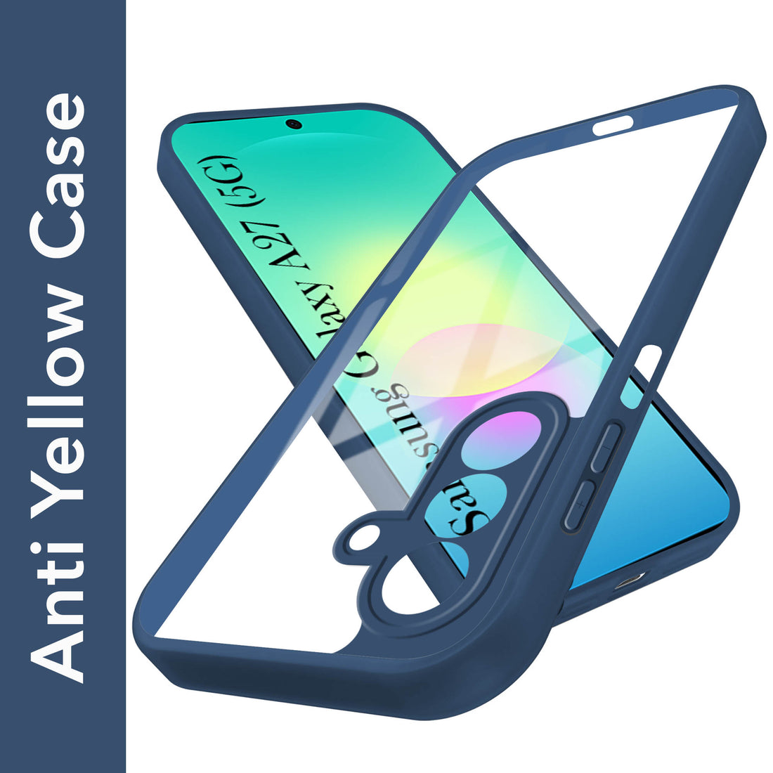 For Samsung Galaxy A27 5G | Samsung Galaxy M47 5G Back Cover Case Ultra-Hybrid (Lifetime Anti Yellow | Anti Scratch | Crystal Clear Shockproof)