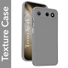 For Tecno Spark 50 Back Cover Case Liquid Silicone (Camera Protection | Side Grip Texture | Soft and Flexible)