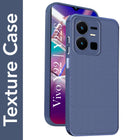 For Vivo Y22 | Vivo Y22s Back Cover Case Liquid Silicone (Camera Protection | Side Grip Texture | Soft and Flexible)