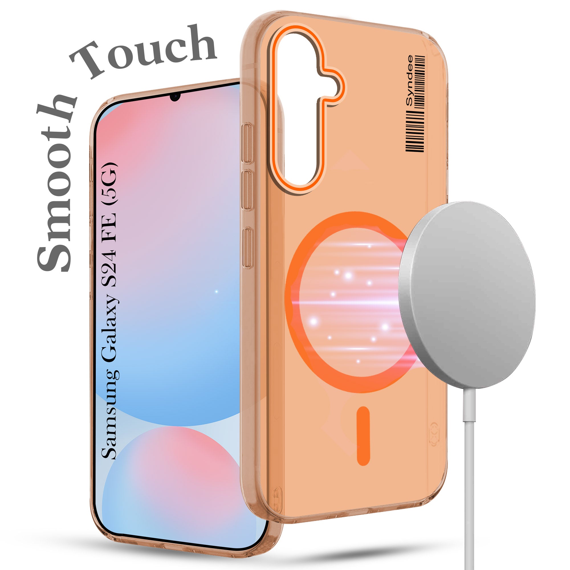 For Samsung Galaxy S24 FE Back Cover Case (Soft Touch | Camera Bump Protection | MagSafe Compatible | Matte Finish)