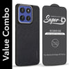 For Motorola Moto Edge 60 Stylus Combo (Textured Grip Design | Micro-Fiber Cloth Inside | Oleophobic Coating Screen Glass)