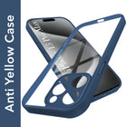 For Apple iPhone 15 Pro Max Back Cover Case Ultra-Hybrid (Lifetime Anti Yellow | Anti Scratch | Crystal Clear Shockproof)