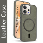 For Vivo V70 | Vivo V70 Elite 5G Back Cover Case Leather Finish (MagSafe Compatible Wireless Charging | Soft Touch | Camera Bump Protection)
