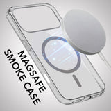 For Apple iPhone 17 Pro Back Cover Case Lifetime Anti-Yellow MagSafe Compatible Clear (Sleek Hard Crystal | Camera Protection and Shockproof)