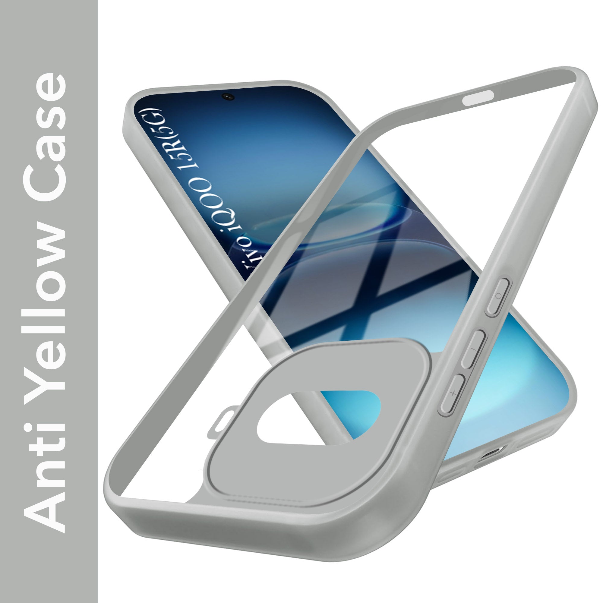 For Vivo iQOO 15R 5G Back Cover Case Ultra-Hybrid (Lifetime Anti Yellow | Anti Scratch | Crystal Clear Shockproof)