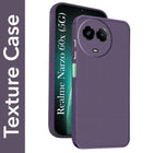 For Realme Narzo 60x Back Cover Case (Liquid Silicone | Side Grip | Camera Protection)
