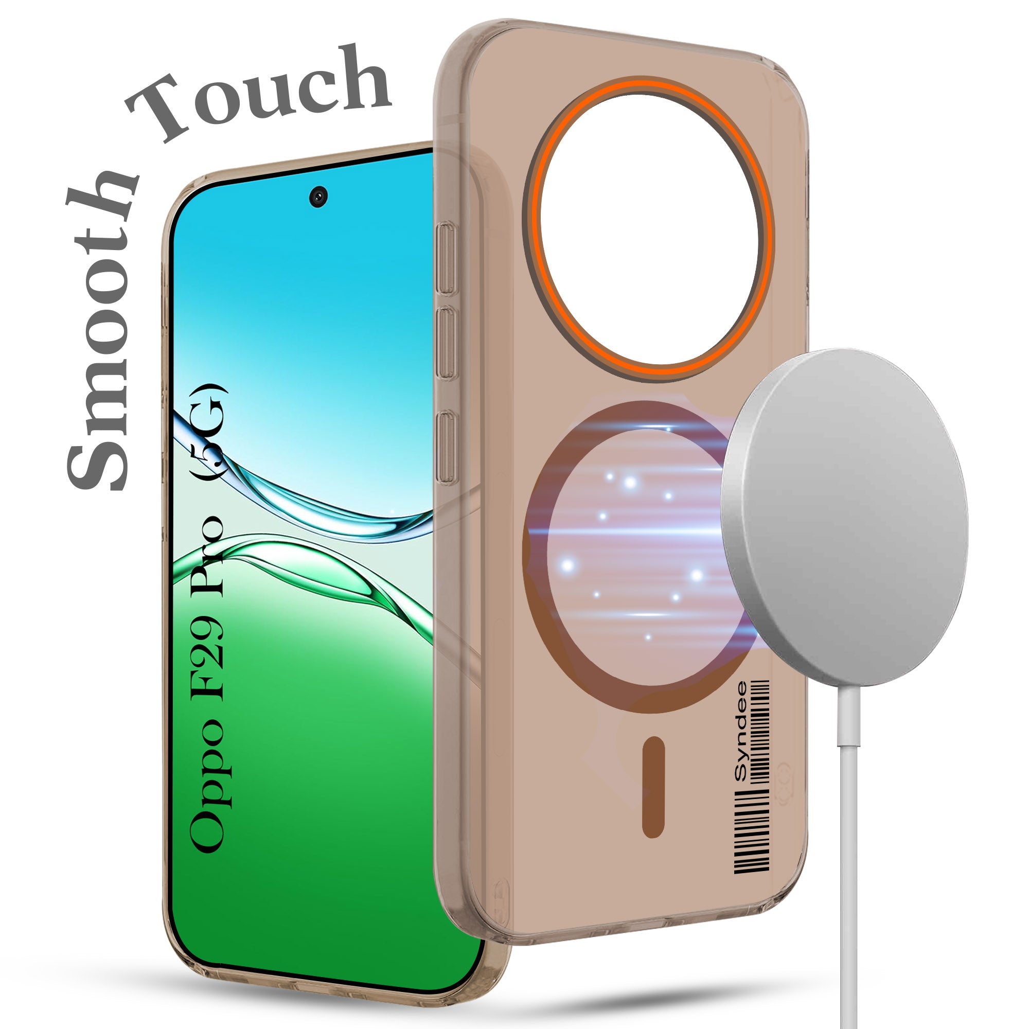 For Oppo F29 Pro Back Cover Case (Soft Touch | Camera Bump Protection | MagSafe Compatible | Matte Finish)