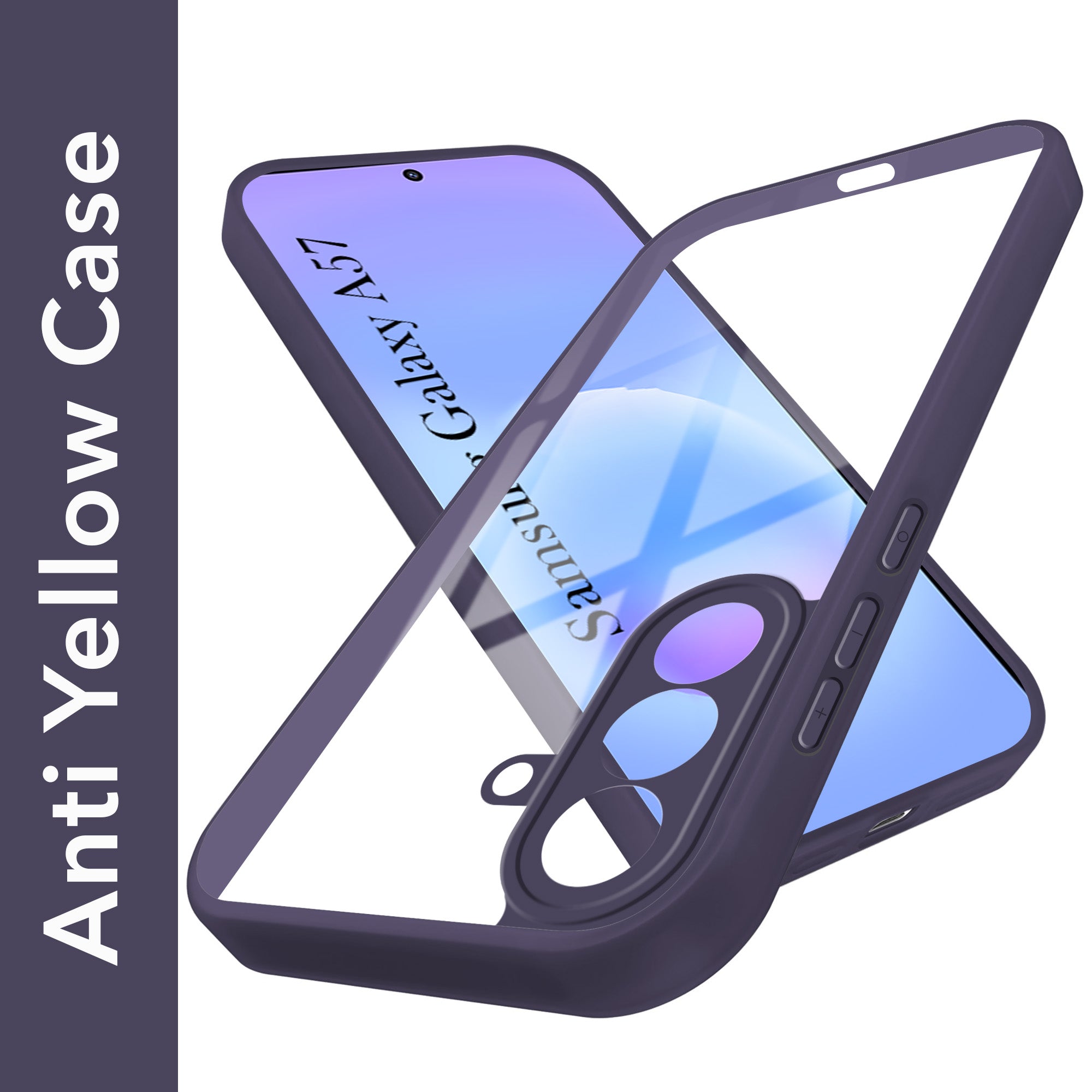 For Samsung Galaxy A57 5G Back Cover Case Ultra-Hybrid (Lifetime Anti Yellow | Anti Scratch | Crystal Clear Shockproof)
