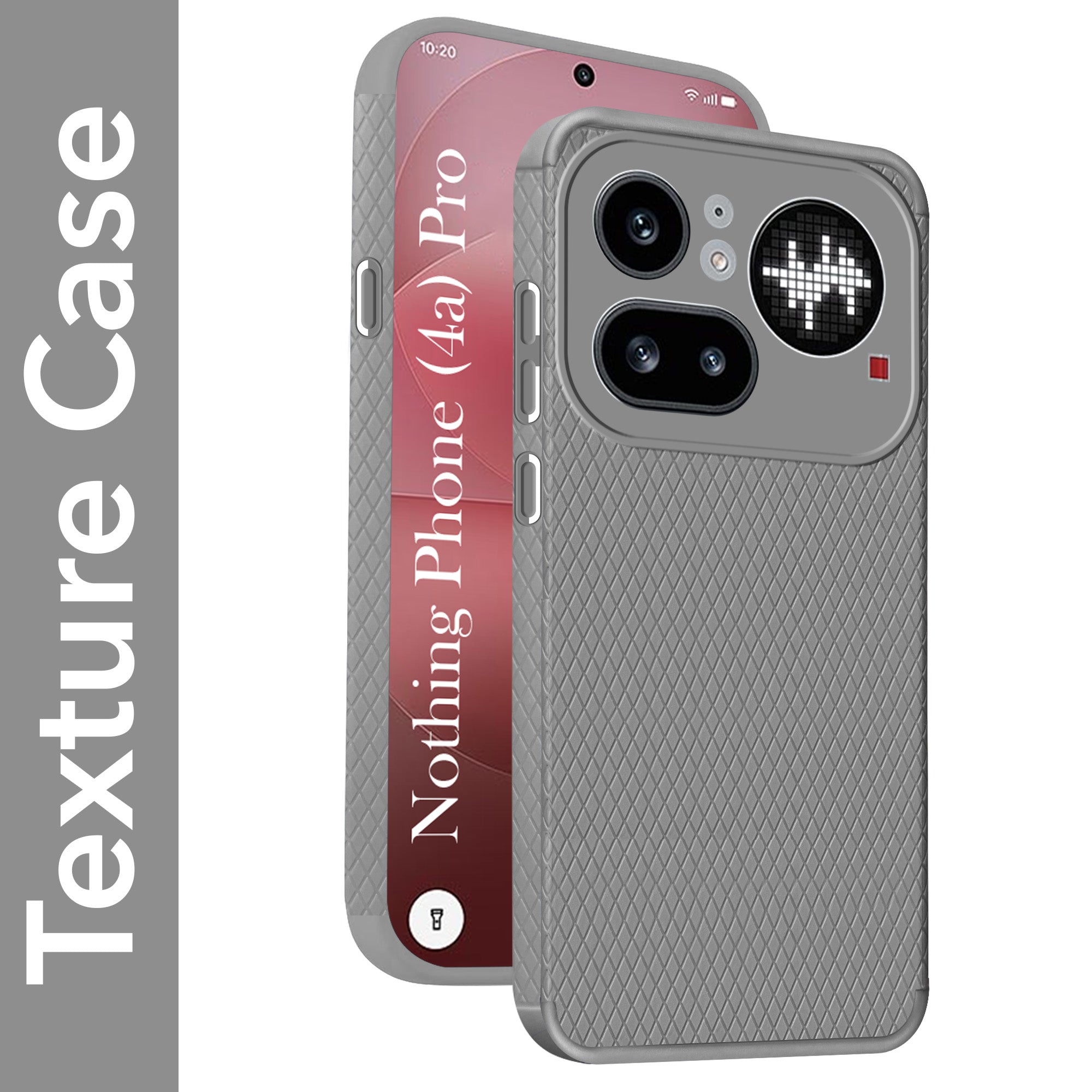 For Nothing Phone 4A Pro 5G Back Cover Case Liquid Silicone (Camera Protection | Side Grip Texture | Soft and Flexible)