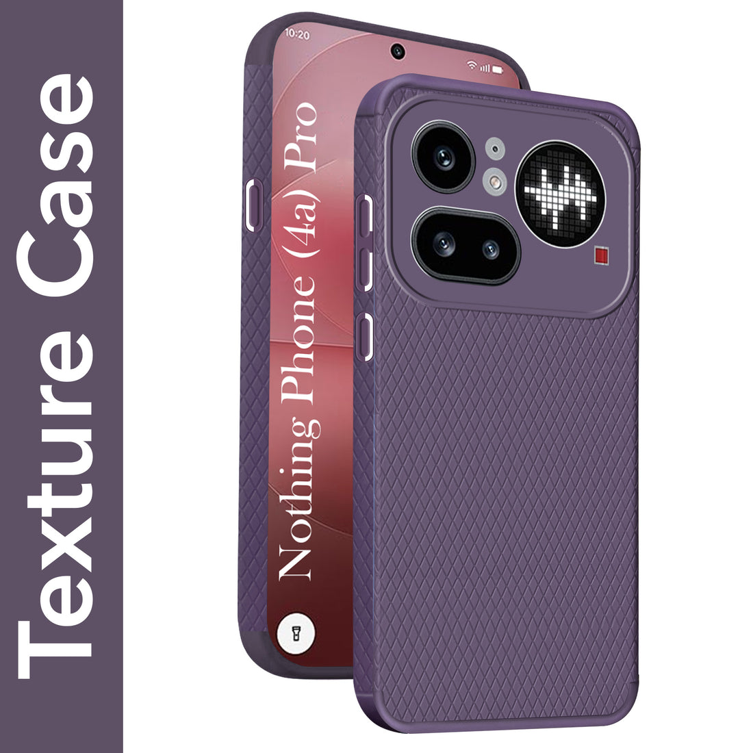 For Nothing Phone 4A Pro 5G Back Cover Case Liquid Silicone (Camera Protection | Side Grip Texture | Soft and Flexible)