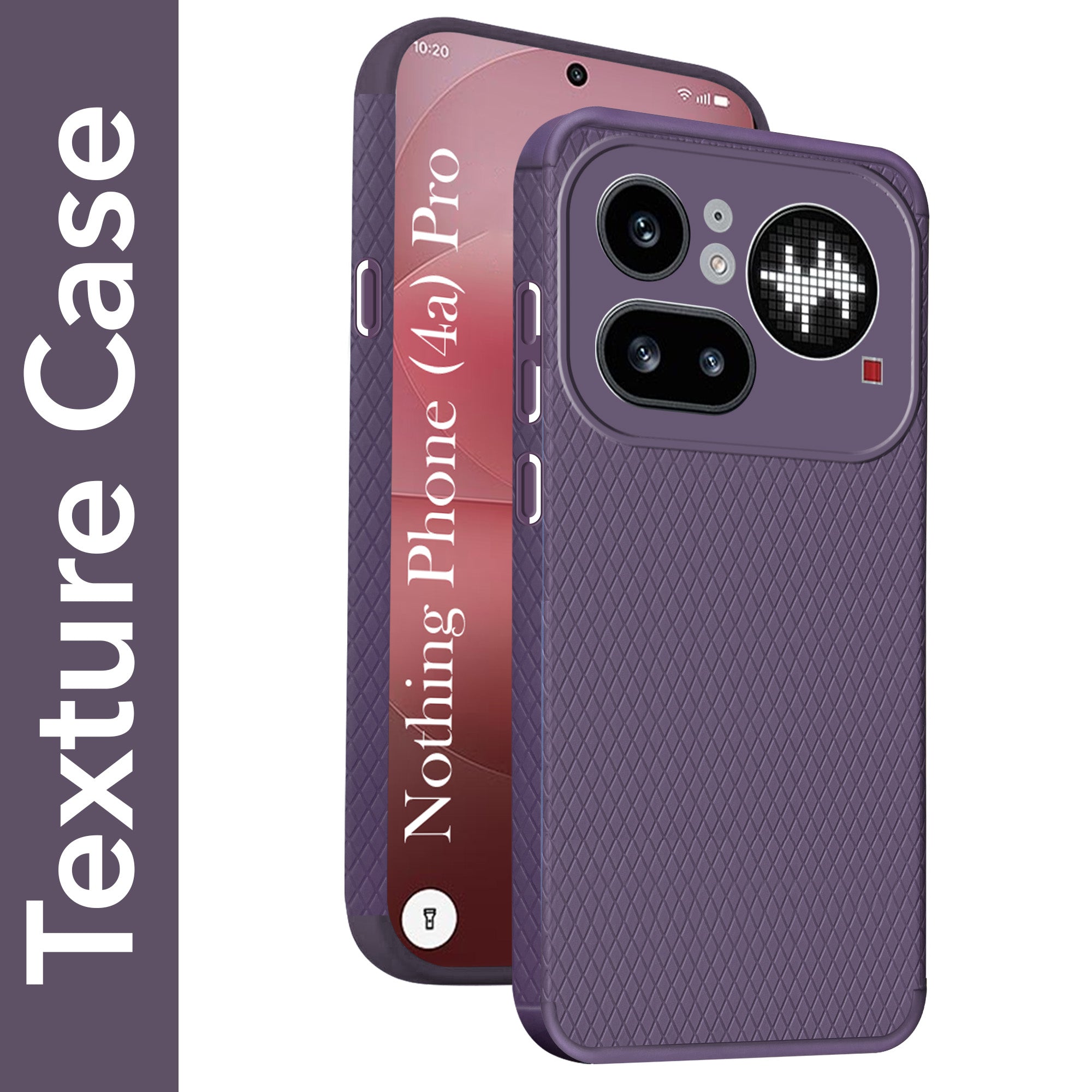 For Nothing Phone 4A Pro 5G Back Cover Case Liquid Silicone (Camera Protection | Side Grip Texture | Soft and Flexible)