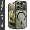 For Motorola Moto Edge 70 Pro Back Cover Case Lifetime Anti-Yellow Clear (Camera Protection | Side Grip | Wireless MagSafe Compatible)